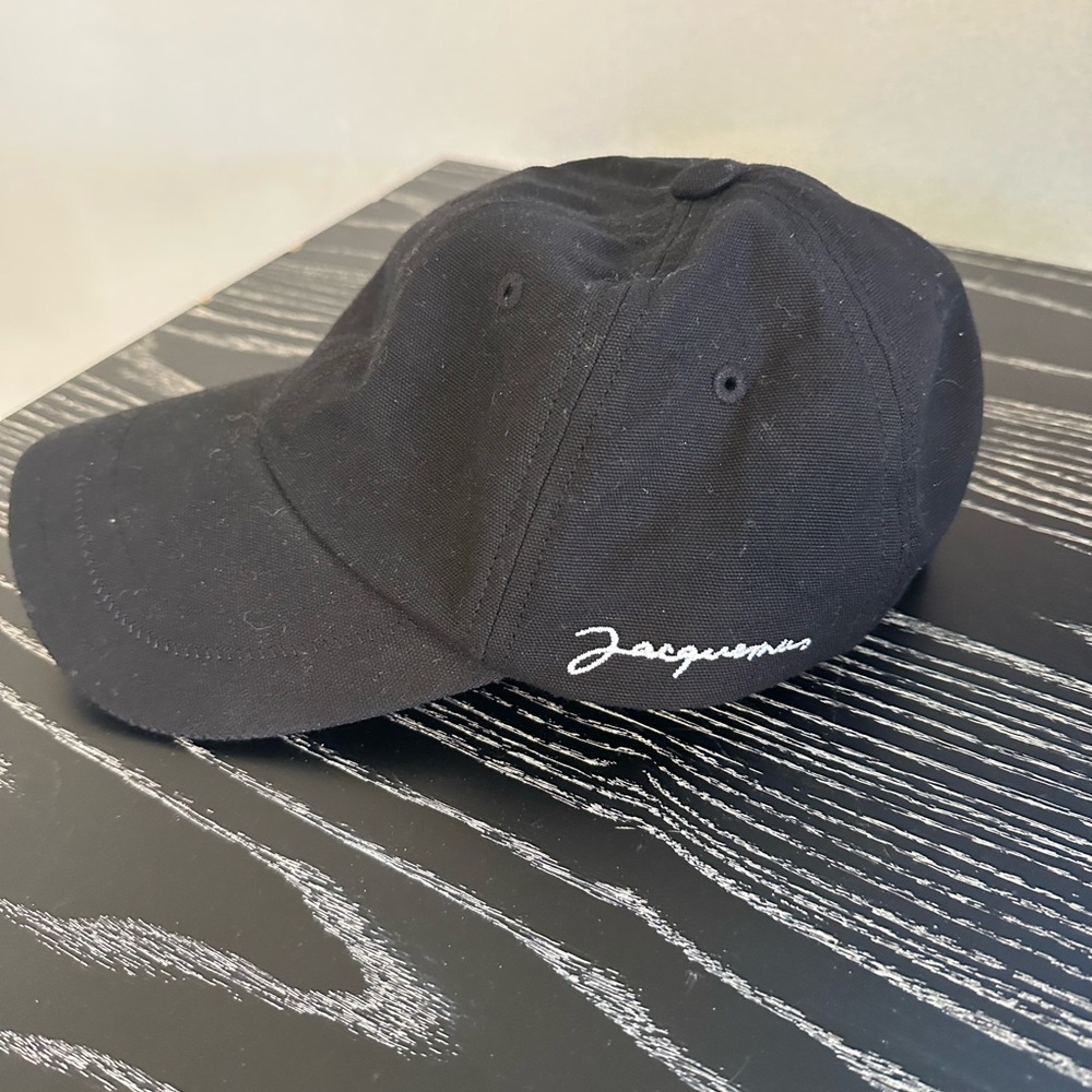 Jacquemus black cap hat